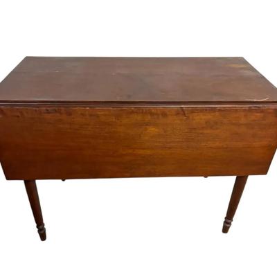 Solid Wood Drop Leaf Table 