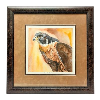Signed Falcon Print 253/740 (20.5”x20.5”)