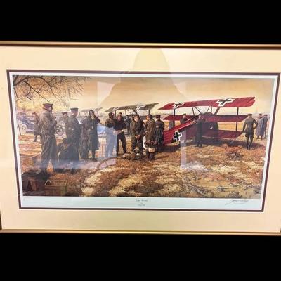 "Last Word" By James Dietz Signed Print 458/850 (36"x23.5")