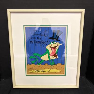Looney Tunes Michigan J. Frog Limited Edition Cel Signed By Chuck Jones 76/200