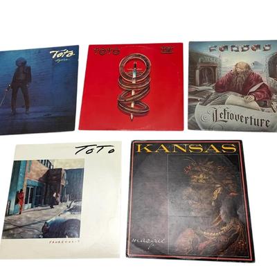 Kansas & Toto Vinyls