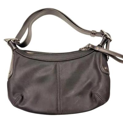 Black Coach Hobo Shoulder Bag (w/ COA!)