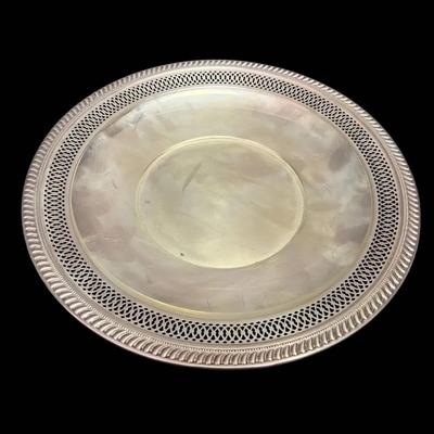 Arrow Smith 11.5" Sterling Silver Platter (340g)