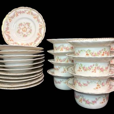 Haviland Limoges Ramekin Dishes & Underplates 