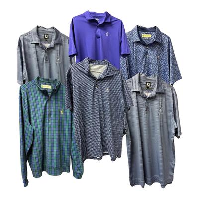 5 Men’s Golf Polos - Donald Ross, Oxford, FJ, & More 