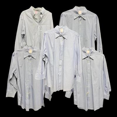 Brooks Brothers Madison (Size 17-33) & 346 (17-2/3) Plaid Shirts