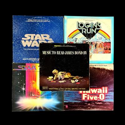 Star Trek, Star Wars, James Bond, & More Movie Soundtrack Vinyl Records