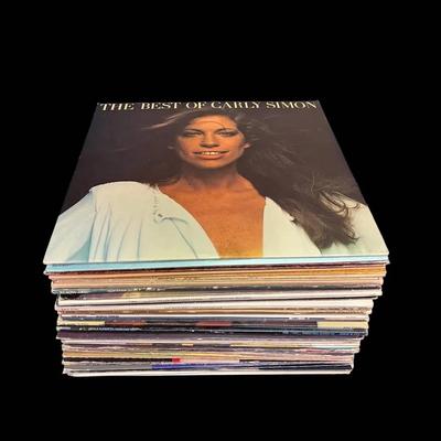 Mystery Vinyl Records - Carly Simon, Dan Fogelberg, & More