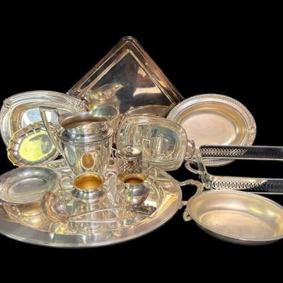 Silver Plated Serving Ware And More