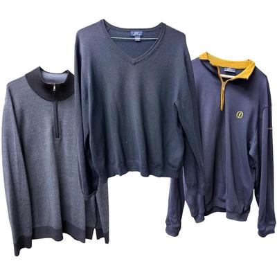 Brooks Brothers Wool Pullover + Sweater With “The Open” Pullover 