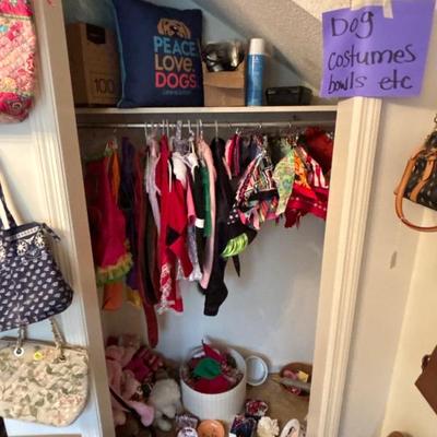 Sale Photo Thumbnail #54: Dog clothing closet