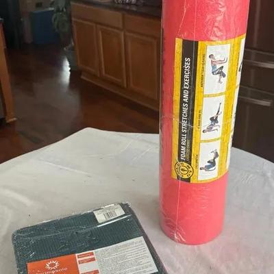 Yoga Mat And Foam Roller