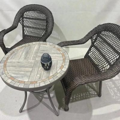 Bistro Table And 2 Chairs