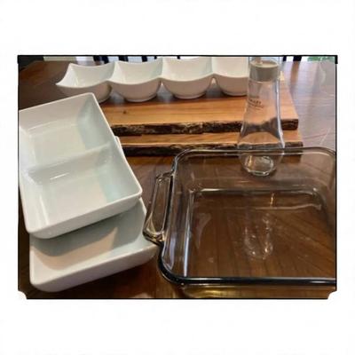 Serving Pieces/baking Dish/ Olive Oil Dispenser 