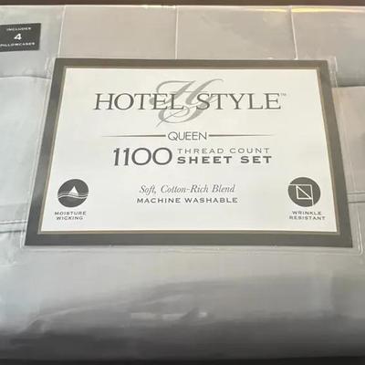 1100 Thread Count Queen Sheets 