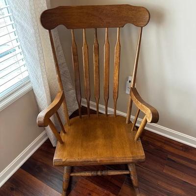 Wooden Rocking Chair