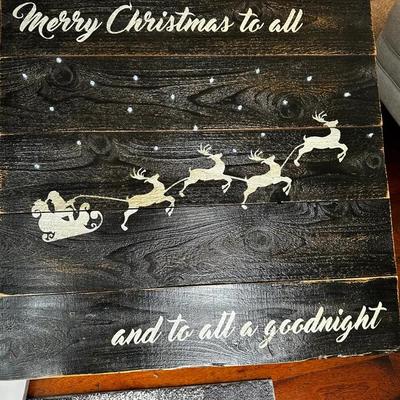 Lighted Christmas Art 28x28