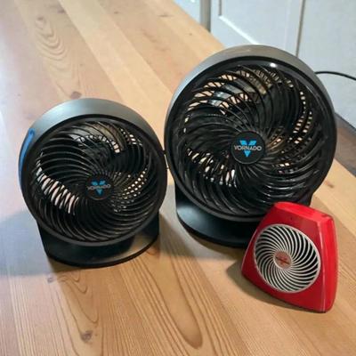 3 Vornado Fans
