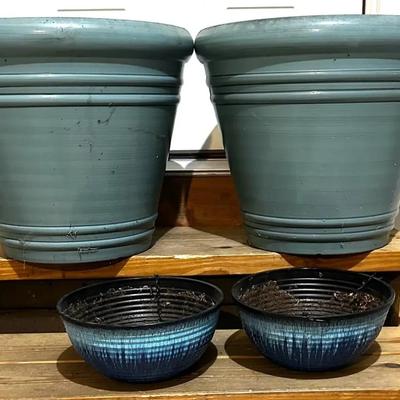 Pots And Hanging Baskets