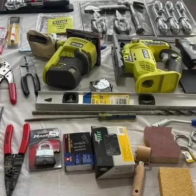 Huge Tool Lot! Ryobi 