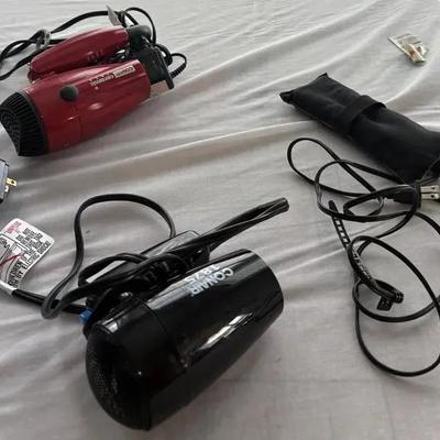 Hair Dryer And Straightener With Adidas Bag