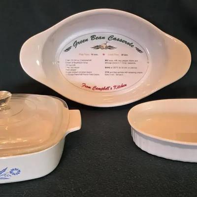 CorningWare & Campbell's Green Bean Casserole Dish
