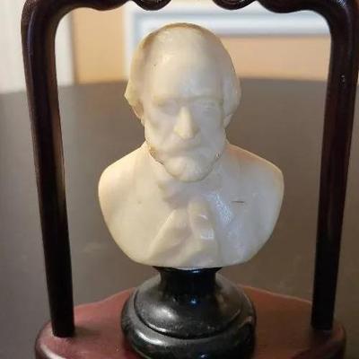 Giuseppe Verdi Alabaster Sculpture 