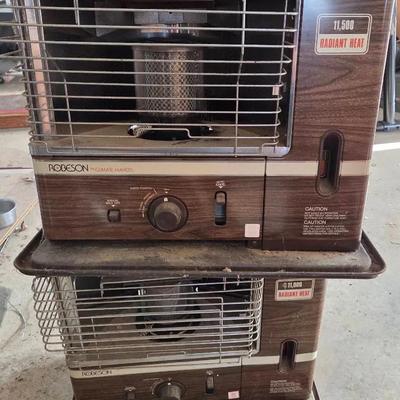 Set Of 2 Robeson 11,500 Btu Radiant Kerosene Heaters