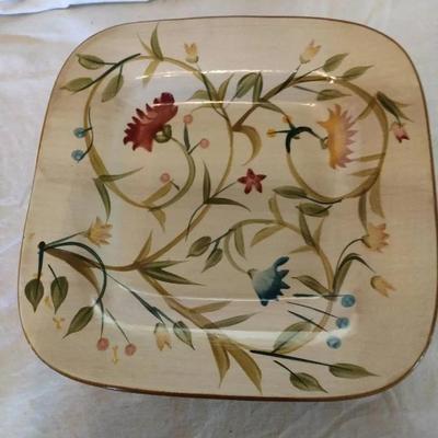 Stoneware Square Plates