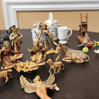 Assortment Of Miniatures, Animals, Angels, Birds & Other Items Pictured 