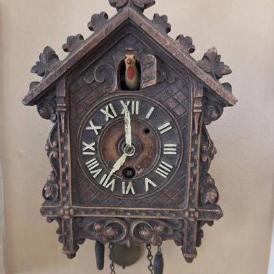 Vintage Lux Miniature Cuckoo Clock