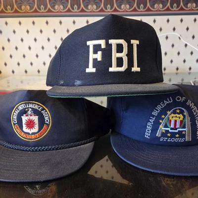 CIA And FBI Hats