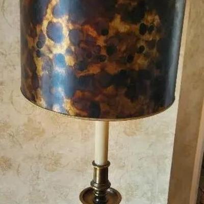 Large Table Lamp Bronze Tones