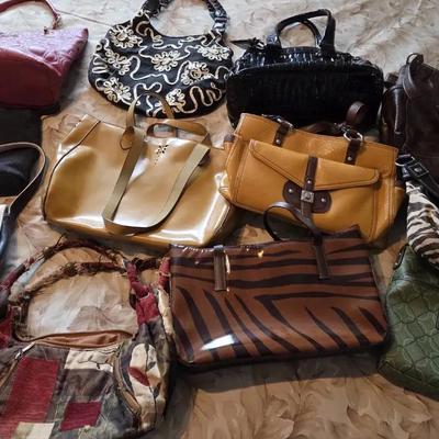 Variety of Purses including Nine West