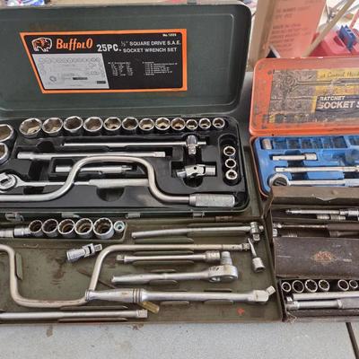 Buffalo And Other Ratchet, Sockets And Driver Sets