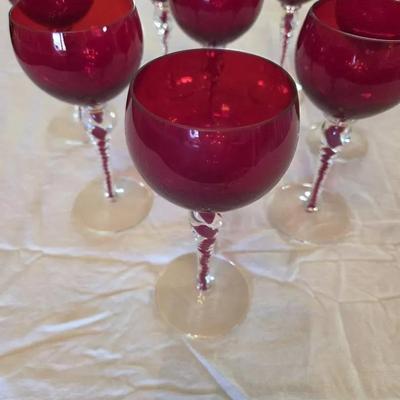 Red Wine Glasses
