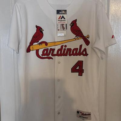 St Louis Cardinals Jersey Signed Yadier Molina AUTHENTICATED