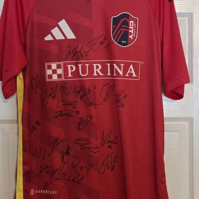 2023 St. Louis City SC Team Signed Jersey AUTHENTICATED