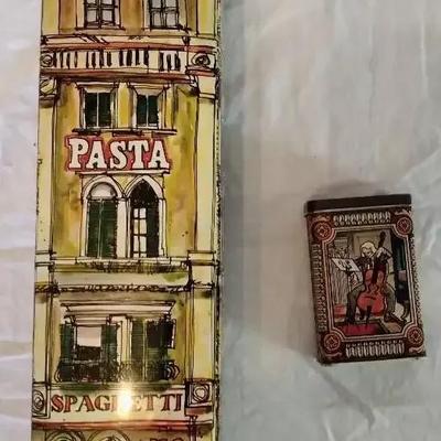 Pasta & Band-Aid Tins