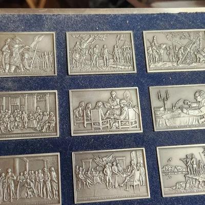 American Revolution Bicentennial Collector's Coins Made Of Pewter