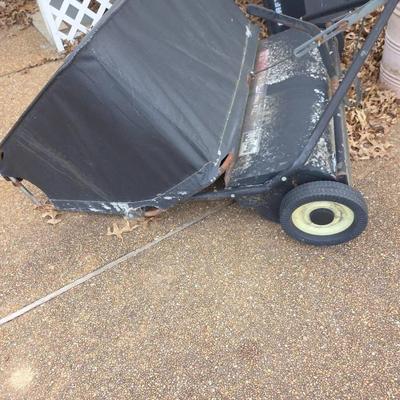 Tow Behind Lawn Sweeper, Craftsman Dump Cart & Lawn Cart