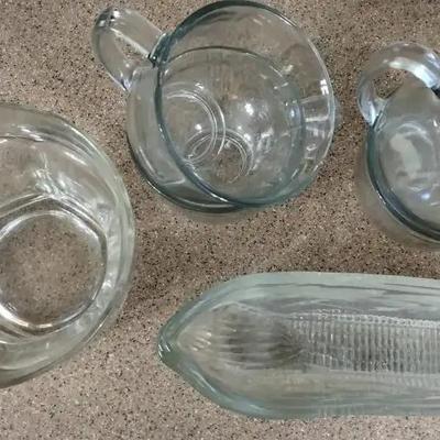 Corn Dishes & Glasses