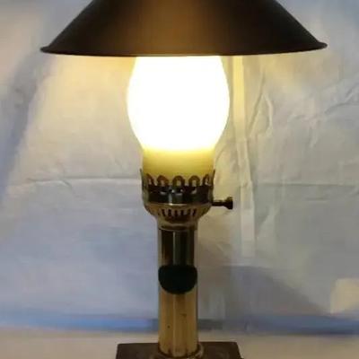 Brass Orient Express Lamp