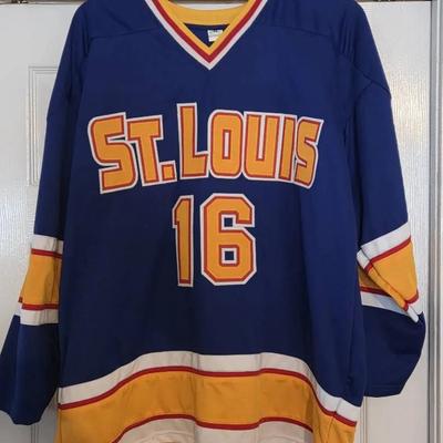  St Louis Blues Jersey Brett Hull Signed AUTHENTICATED