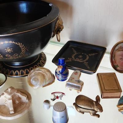 Collectible Figurines From France, Japan, Italy & Miniature Trinkets 