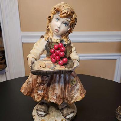  Vintage Italian Capodimonte Porcelain Figurine 