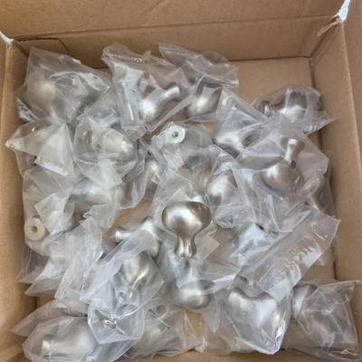 31 Piece Cabinet Pull Lot Brushed Nickel