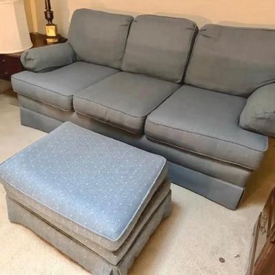 Sale Photo Thumbnail #80: Blue couch
