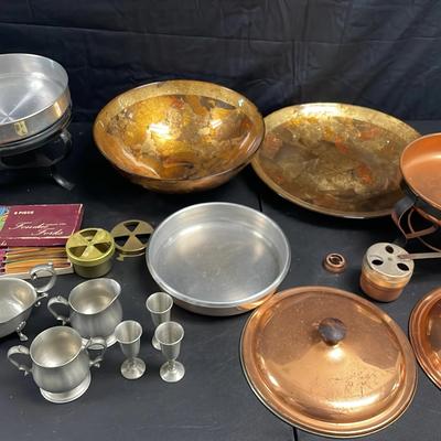 Sale Photo Thumbnail #19: Mixed Metal & Glass Mystery Lot