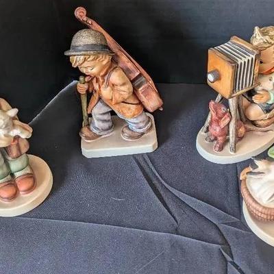 Sale Photo Thumbnail #37: 4 Piece Figurine Lot Ft Hummel 